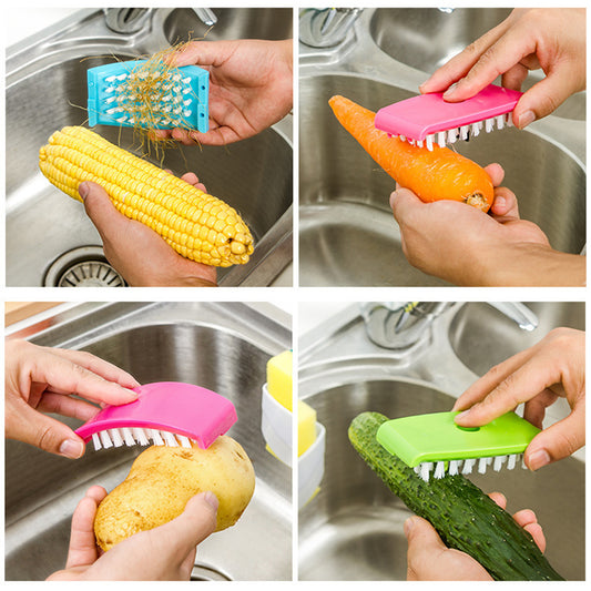 Suction Cup Knife, Fork & Chopstick Cleaning Brush