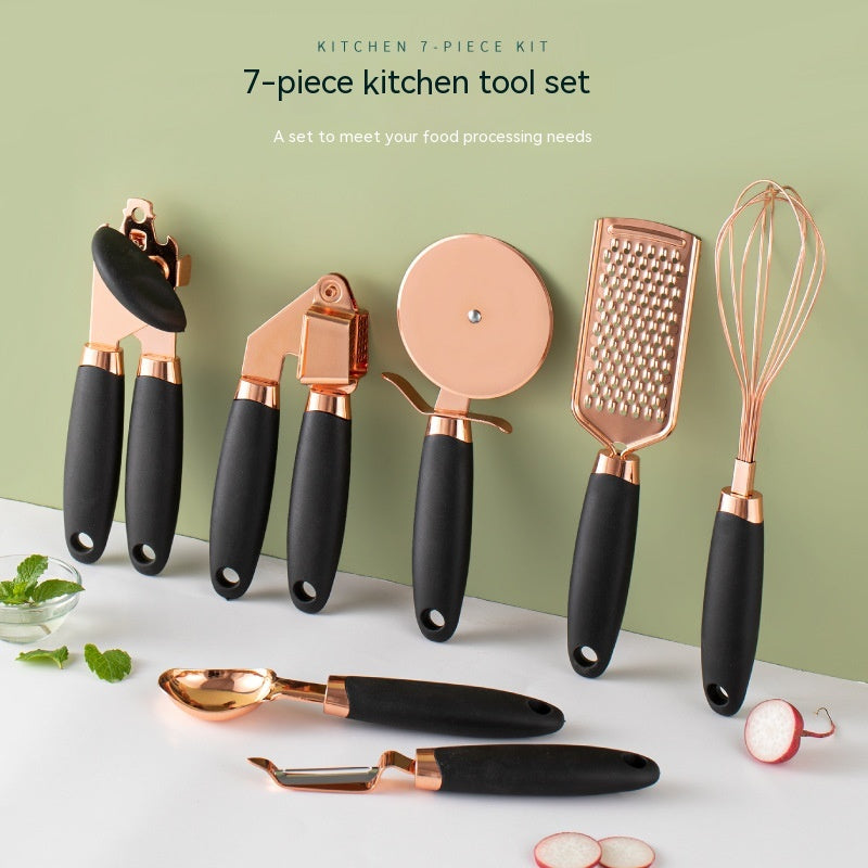 Premium Copper Plated Kitchen Peeler Set