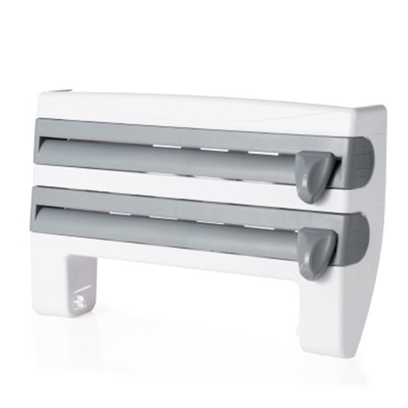 4-in-1 Wall-Mounted Kitchen Roll & Foil Dispenser