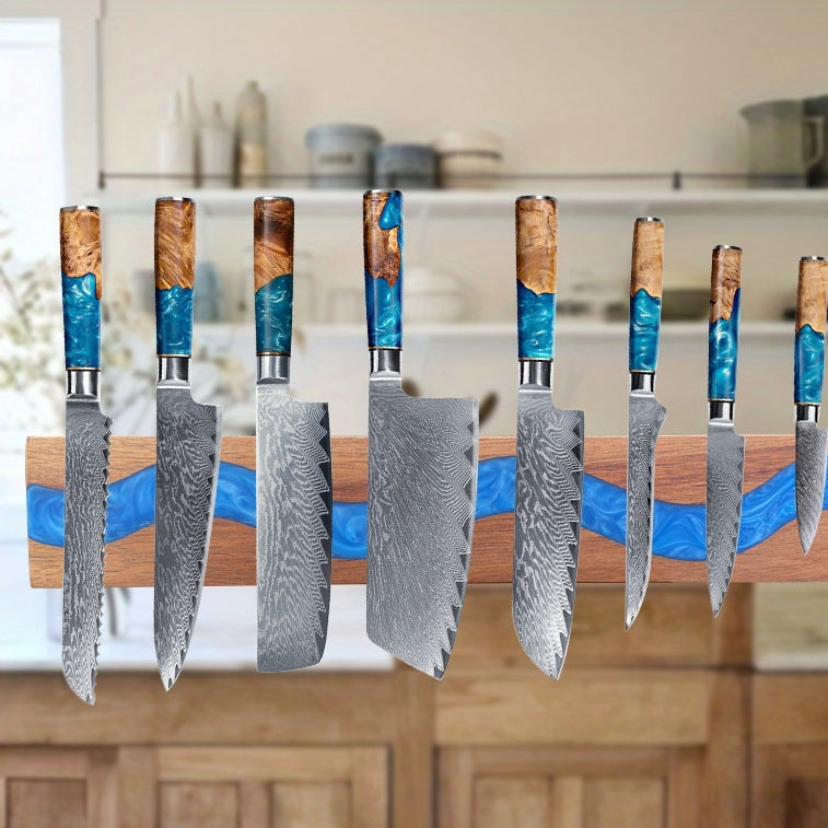 Magnetic Resin Wall-Mounted Knife Holder Strip