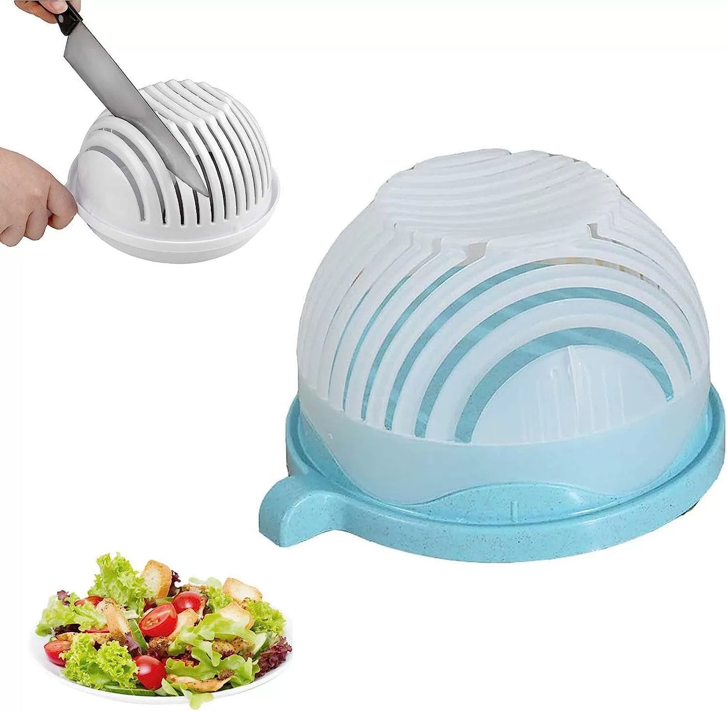 Creative Salad & Vegetable Quick Cutter Bowl