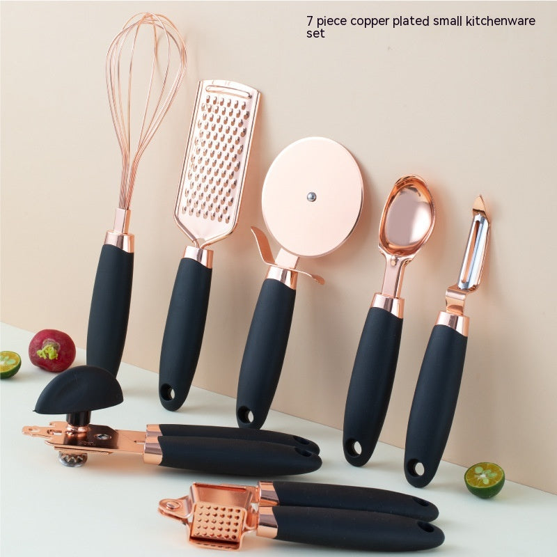 Premium Copper Plated Kitchen Peeler Set