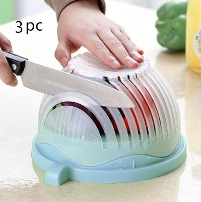 Creative Salad & Vegetable Quick Cutter Bowl
