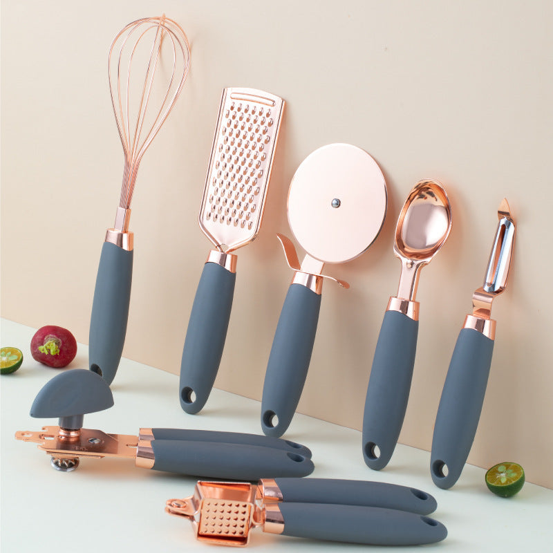 Premium Copper Plated Kitchen Peeler Set