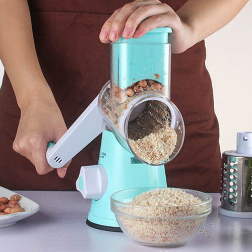 Multifunctional Round Mandoline Vegetable Slicer